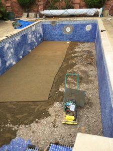 Swimming pool refurbishment