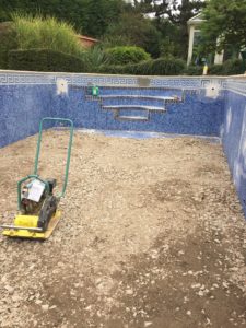 Swimming pool refurbishment