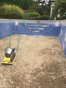 Swimming pool refurbishment