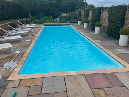 reduce the calcium levels in your pool